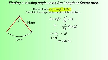 Circle - Arcs and Sectors