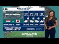 DFW Weather: Hot and muggy with a triple digit heat index. Rain possible for 1st World Cup Match.