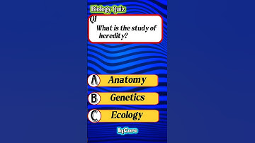 Biology Quiz - Can you get 5/6? #quiz #quiztime #quizchallenge