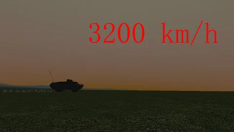 GMod Fastest Simfphys APC (3,200 km/h)