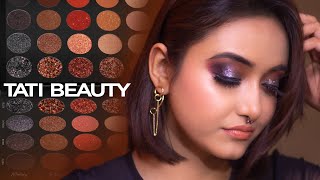 Testing Out Tati Beauty Pallet I Is it worth? I Review I Indian Skin Tone