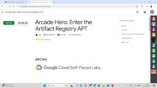 Arcade Hero: Enter the Artifact Registry APT || Lab Solution || Qwiklabs Arcade 2024