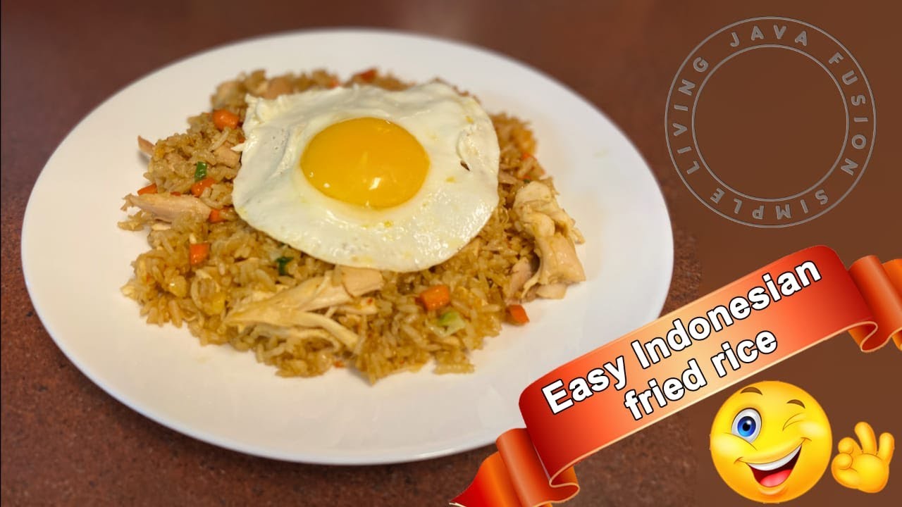 iIndonesiani Fried Rice Nasi Goreng Java Fusion iSimplei 