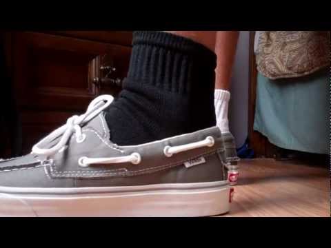 vans zapato grey