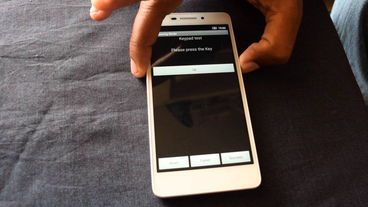 Lenovo Vibe P1m Keypad Test
