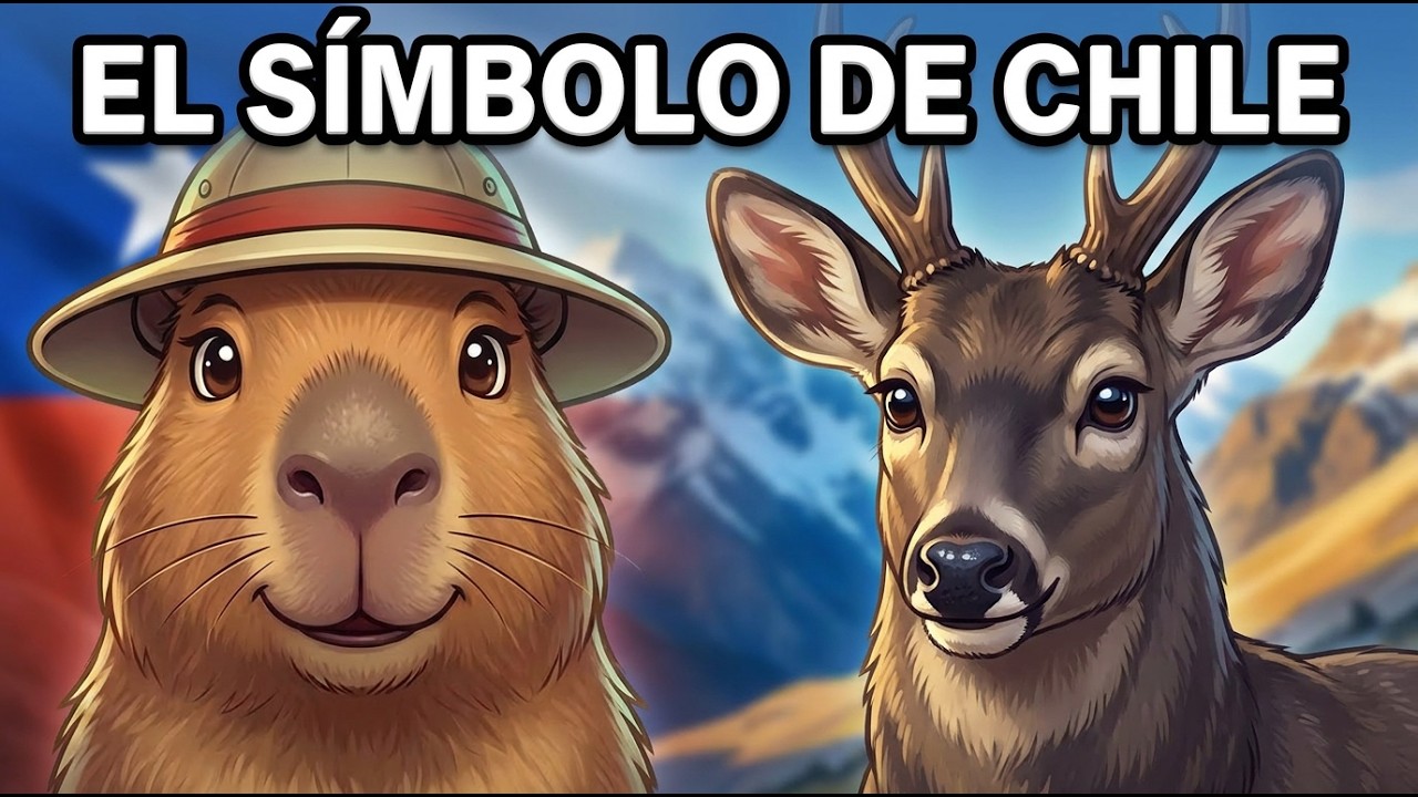 EL SÍMBOLO DE CHILE, Huemul#First Inhabitants: Discovering the World#faunachilena#geografy