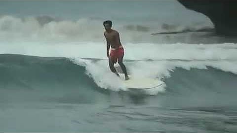 Longboard West Java Tedi_hardware video @batukaras_bagus