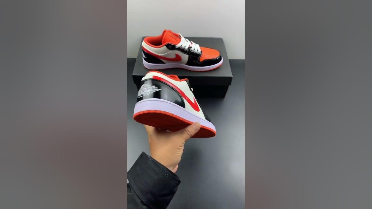 Air Jordan 1 Low Team Orange Black (GS) Raffles and Release Date