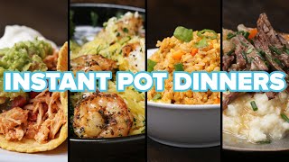 4 Easy Instant Pot Dinners