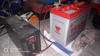 CARA MEMBUAT CHARGER AKI 12 VOLT DENGAN MENGGUNAKAN TRAFO BEKAS UPS