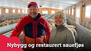 Nybygg og restaurert sauefjøs i Folldal