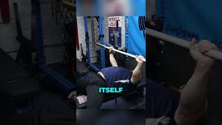 Perfect Locked-Out Position Powerlifting Bench Press #shorts