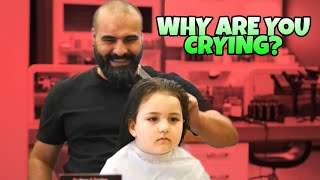 If The Child Cries The Video Ends! little girl haircut