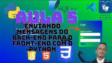 Enviando mensagens do back-end para o front-end com o Python