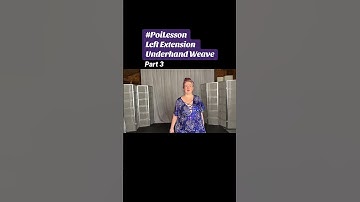Pt3 Poi Left Extension Underhand Weave #poi #PoiSpinning #PoiDance #FlowArts #PoiTutorial