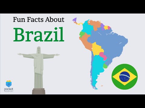 Video: Interesting facts about Brazil. Brazil today