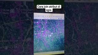cara join attribut location di qgis #qgis #qgistutorial