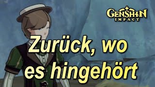 Genshin Impact - Weltauftrag Zurück, Wo Es Hingehört