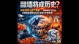VOL.56翻墙将成历史？动态实名与资产冻结——深度解读 2026《网络犯罪防治法》草案与长臂管辖！