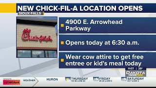 New Chick-fil-A opens on East Arrowhead Parkway in Sioux Falls