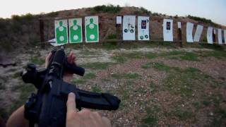 S&W M&P 15-22 AR15 with Suppressor & without