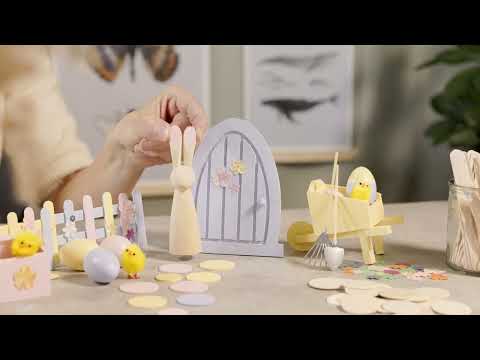 Creative Easter with Easter Bunny Door