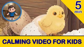 Spring Hatching🐣 | Calm Down Story for Kids | Guided Breathing + Movement | Friday Mountain Ranch
