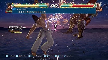 Tekken 7 Kazuya Mishima 10 Hit Combo 1