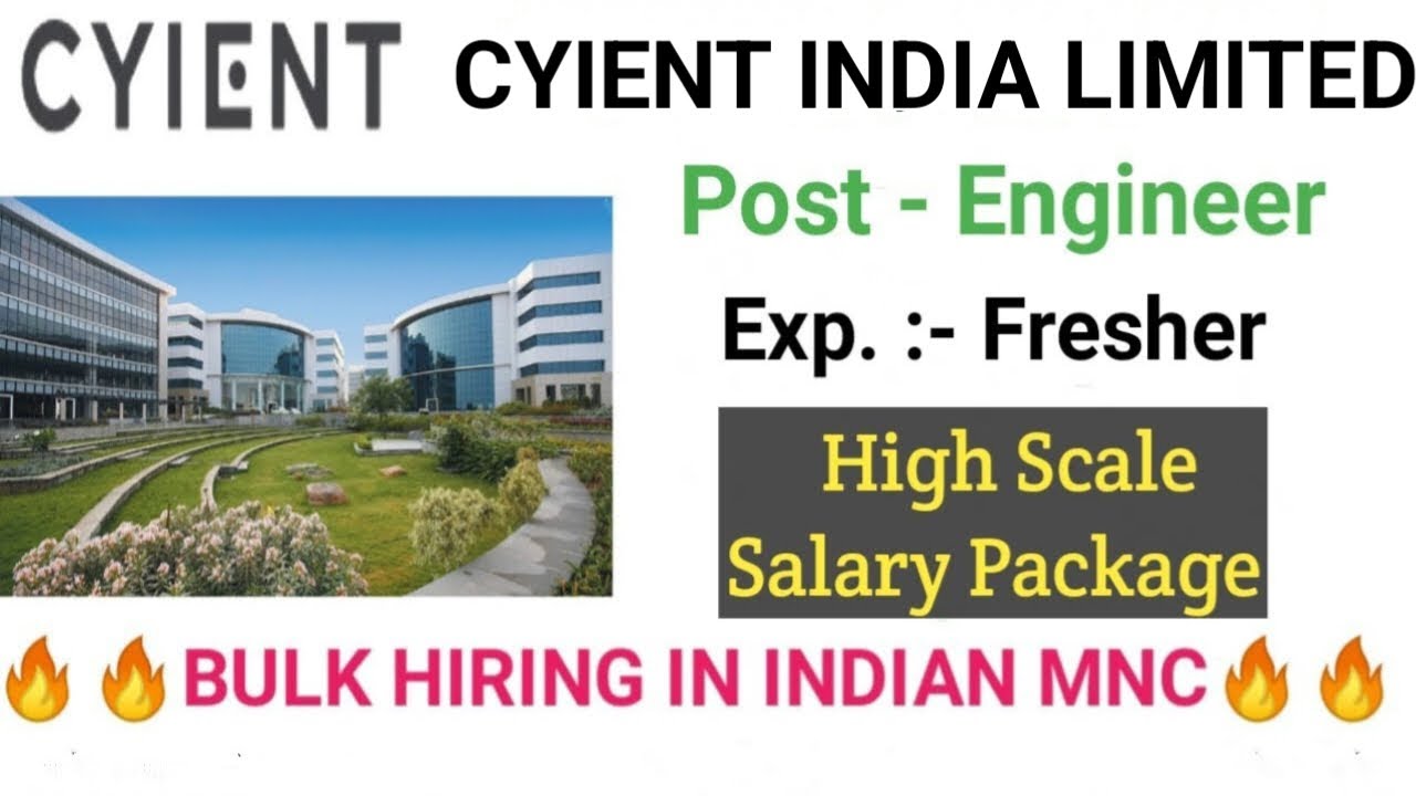 High Salary Vacancies for Fresher Engineers in India I Mechanical Jobs
