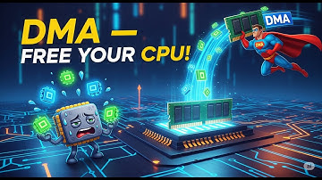 DMA—Free Your CPU! 🚀 | Direct Memory Access Explained