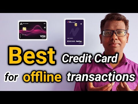best Credit Card 2024 for offline transaction 
