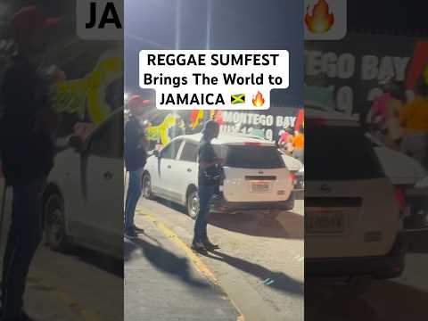 OMG! REGGAE SUMFEST brings the world to Jamaica #reggaesumfest #shorts #reggaesumfest2025