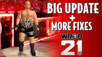 WR3D 21 V3- New Features & Fixes (Android & PC)