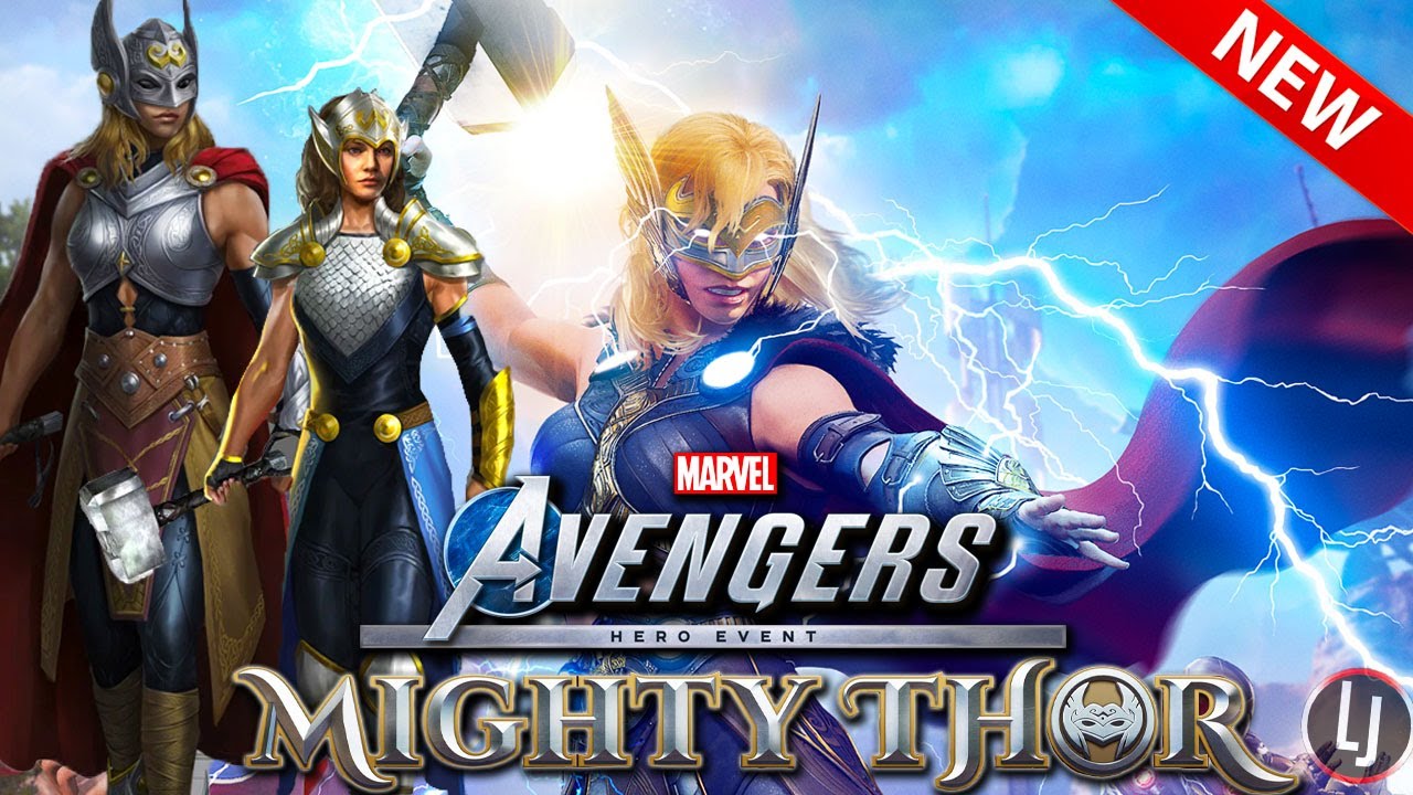 Marvel's Avengers Game | NEW Mighty Thor Iconic & Alternate Outfits ...