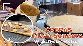 Compramos una crepa en Plaza Sendero por primera vez 😯