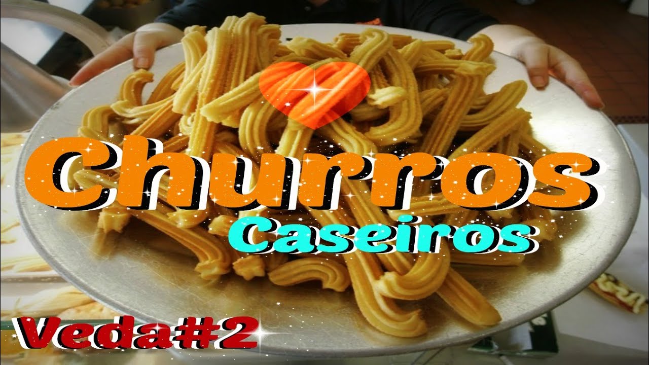CHURROS CASEIROS SUPER FÁCEIS DE FAZER NÁDIA JUSSARA