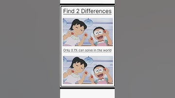 Find 2 Differences | Part -140 #doraemon #doremon#spotthedifference #shorts