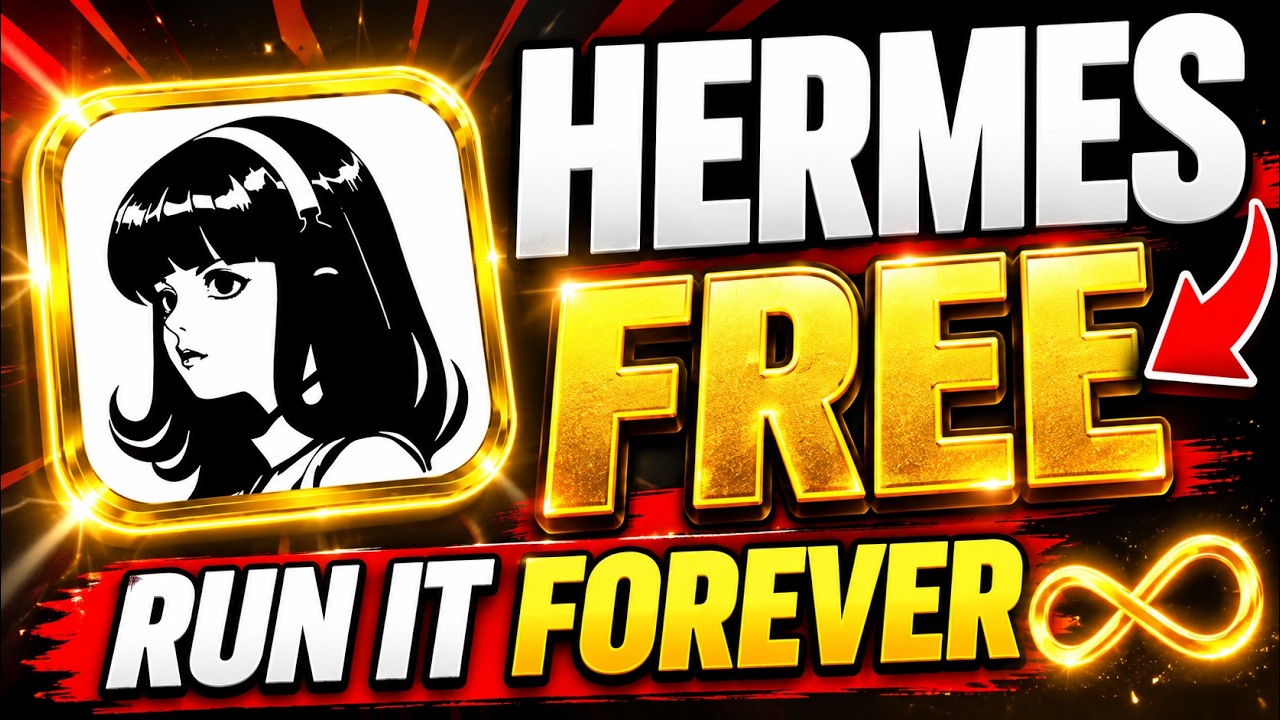 Here’s How to Run Hermes Agent Free Forever! 🤯