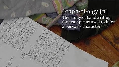 Graphology - A Short Documentary