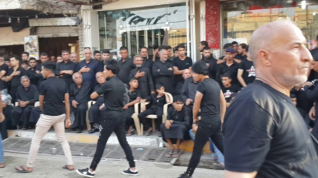 موكب الحسن الموجتبى عليه السلام والرادود رياض الحياوي  2017