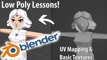 Low Poly Character: Tutorial 2 UV and Simple Textures