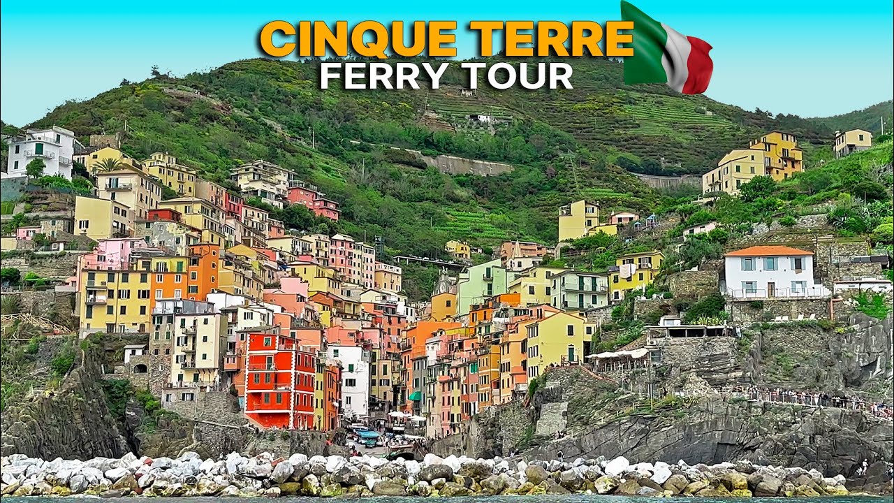 Experience the Cinque Terre Italy by Sea Boat journey from Monterosso al Mare to Portovenere 