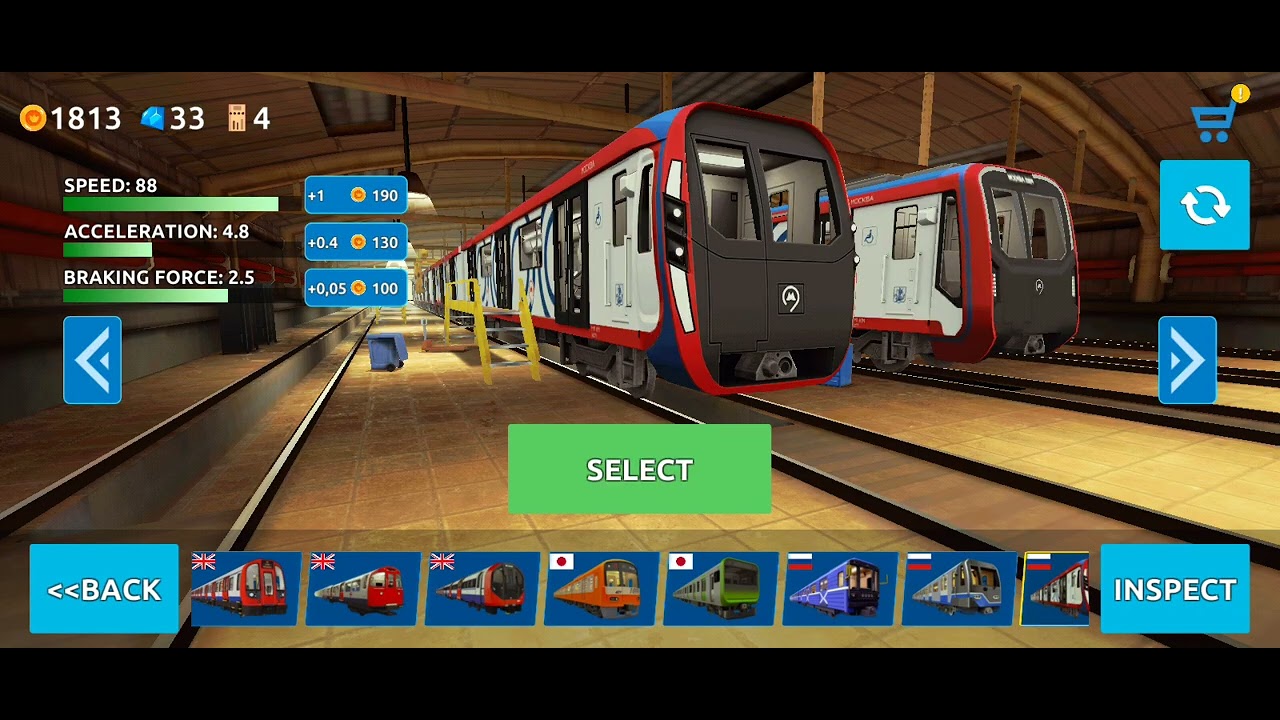 Разблокировал вторую линию в Токио, новый поезд и миссию