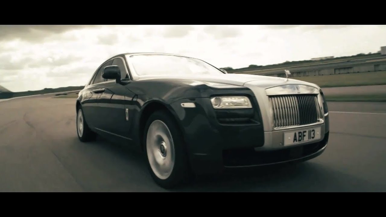 New Rolls Royce Ghost Silent at 140mph Car Commercial 2011 Carjam TV