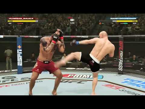 Back Draft Fight DRAW!!!! Amazing back-and-forth fight between 2 of the heavyweight ...