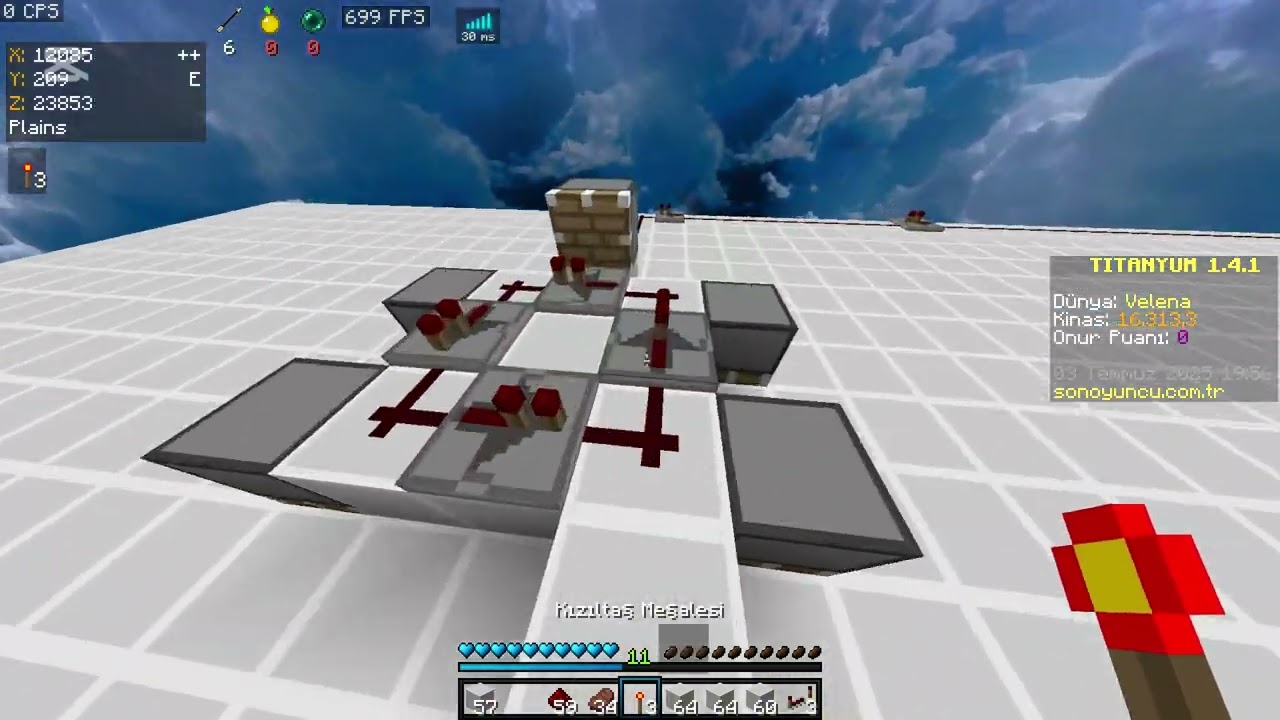 SONOYUNCU TITANYUM YENİ BUG ( OYUN ÇÖKERTME) 