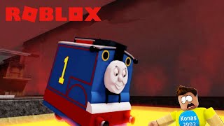 ROBLOX THOMAS THE CUBE LAVA JUMP ! || Roblox Gameplay || Konas2002