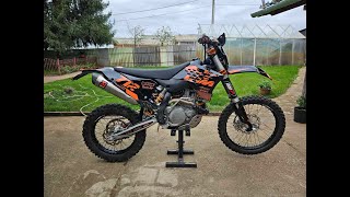 Ktm Exc 450 09 cold start