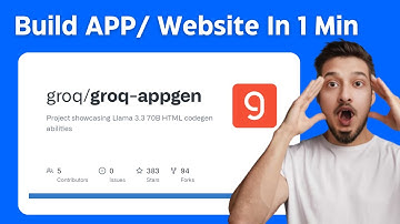 GroqLabs AppGen : This SUPER-FAST Coder can Generate Apps in MILLISECONDS! | Bolt.new Alternative