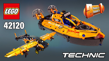 LEGO® Technic™ Rescue Hovercraft (42120)[457 pcs] & Twin-Engine Aircraft EXTRA Building Instructions
